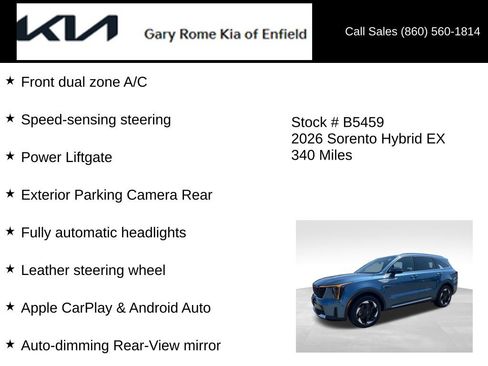 Used 2026 Kia Sorento EX AWD/4WD image 13