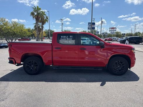 Used 2023 Chevrolet Silverado 1500 Custom w/ LPO, Dark Essentials Package RWD image 5