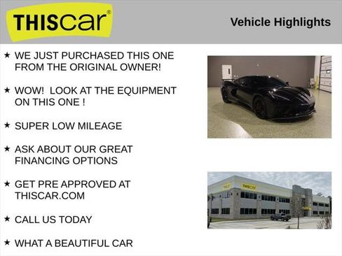 Used 2026 Chevrolet Corvette Stingray Preferred Cpe w/ Z51 Performance Package RWD image 10