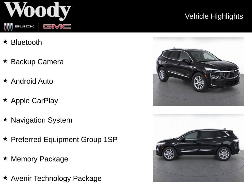 Certified 2023 Buick Enclave Avenir w/ Avenir Technology Package AWD/4WD image 3
