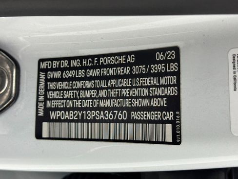 Used 2023 Porsche Taycan 4S w/ Premium Package image 47