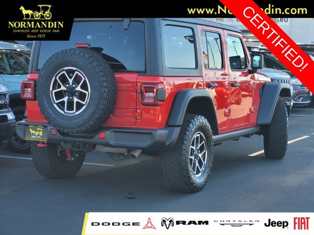 Certified 2026 Jeep Wrangler Unlimited Rubicon AWD/4WD image 4
