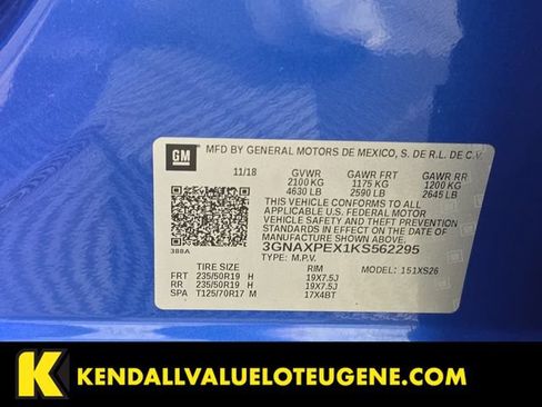 Used 2019 Chevrolet Equinox Premier FWD image 10