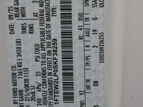 Certified 2025 Ford F150 STX w/ Equipment Group 200A AWD/4WD image 34