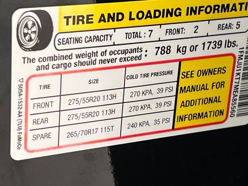 Used 2021 Ford Expedition Limited w/ Cargo Package RWD image 85