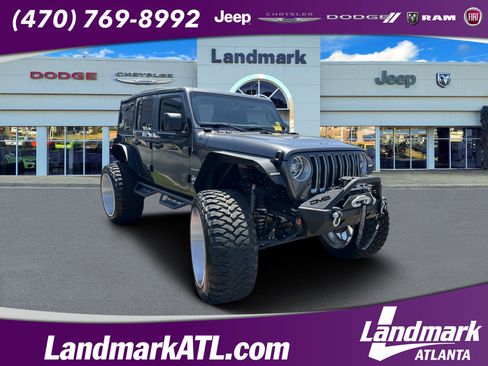 Used 2018 Jeep Wrangler Unlimited Sahara AWD/4WD image 1