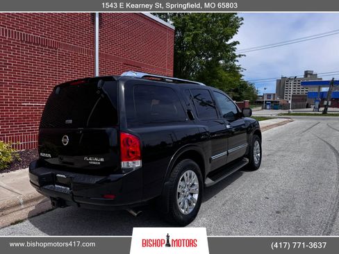 Used 2015 Nissan Armada Platinum w/ 2nd Row Captain Seat Package AWD/4WD image 6