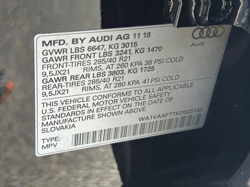 Used 2019 Audi Q7 3.0T Prestige w/ Prestige Package AWD/4WD image 31