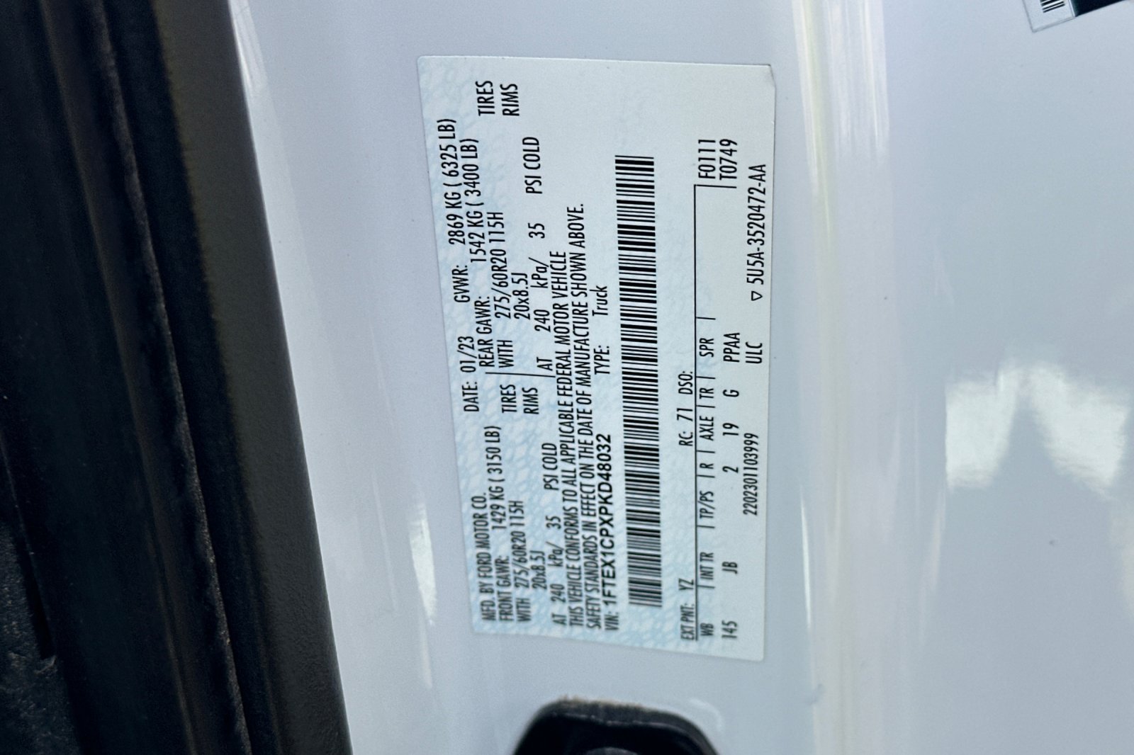 Certified 2023 Ford F150 XL w/ STX Appearance Package RWD image 26