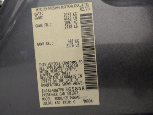 Used 2023 Nissan Altima 2.5 SV w/ SV Premium Package AWD/4WD image 33