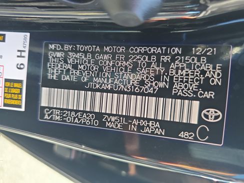 Used 2022 Toyota Prius FWD image 34