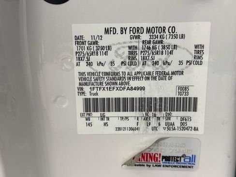 Used 2013 Ford F150 Lariat w/ Lariat Chrome Pkg image 27