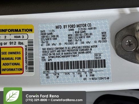 New 2025 Ford Bronco Sport Outer Banks w/ Outer Banks Tech Package+ AWD/4WD image 36