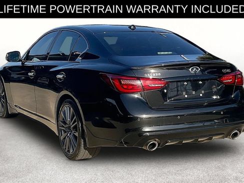 Used 2023 INFINITI Q50 Red Sport 400 w/ Carbon Fiber Package RWD image 11