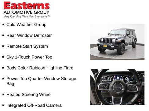 Used 2022 Jeep Wrangler Unlimited Rubicon 4xe w/ Cold Weather Group AWD/4WD image 11