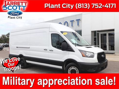 Certified 2024 Ford Transit 250 148 High Roof Extended w/ Load Area Protection Package RWD image 1