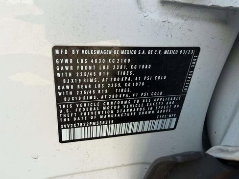 Used 2023 Volkswagen Taos SEL AWD/4WD image 15