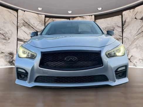 Used 2017 INFINITI Q50 Red Sport 400 RWD image 2
