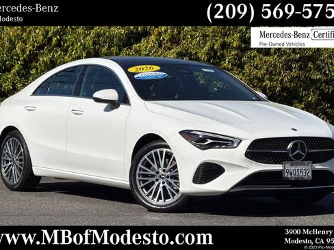 Certified 2026 Mercedes-Benz CLA 250 image 1