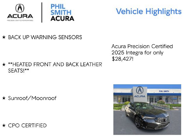 Certified 2025 Acura Integra A-Spec FWD image 5