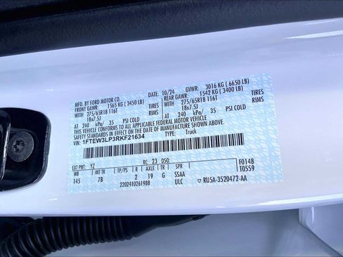 Certified 2024 Ford F150 XLT w/ Equipment Group 302A MID image 49