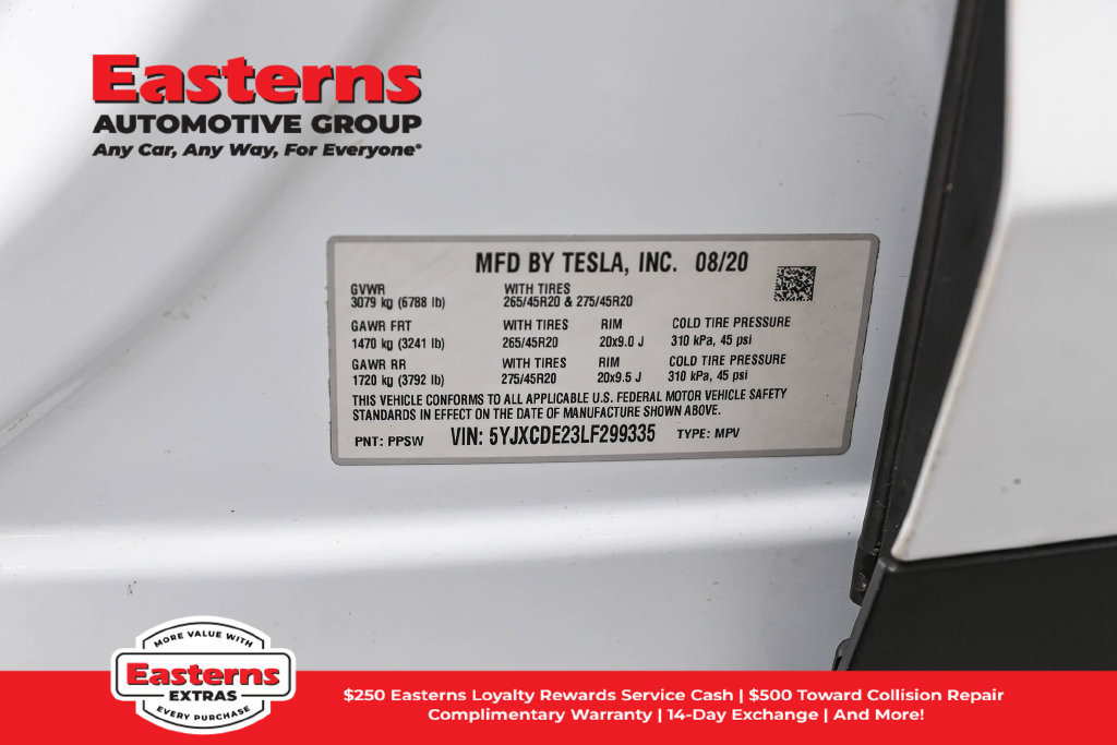 Used 2020 Tesla Model X Long Range AWD/4WD image 33