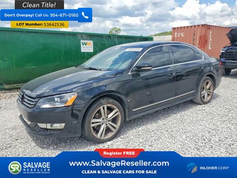 Used 2014 Volkswagen Passat 3.6 SEL Premium FWD image 1