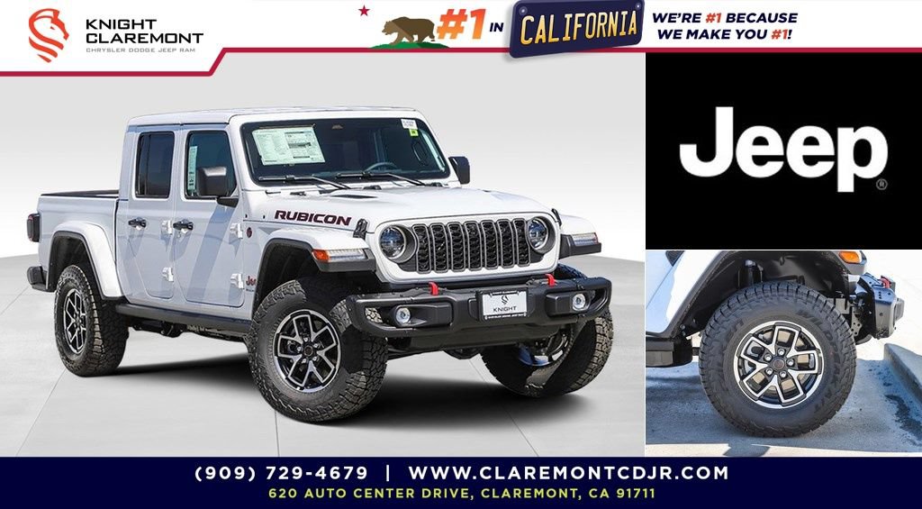 New 2026 Jeep Gladiator Rubicon AWD/4WD 360° Tour