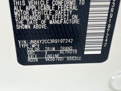 Used 2024 Nissan Armada Platinum w/ Cargo Package RWD image 29