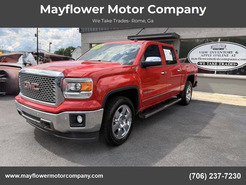 Used 2014 GMC Sierra 1500 SLT w/ SLT Crew Cab Value Package AWD/4WD image 1
