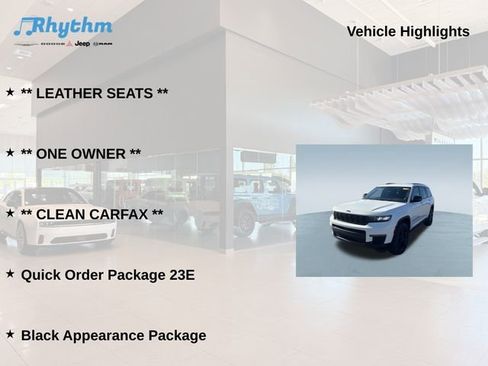 Used 2023 Jeep Grand Cherokee L Limited w/ Black Appearance Package image 5