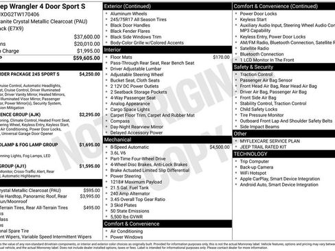 New 2026 Jeep Wrangler Sport S image 6