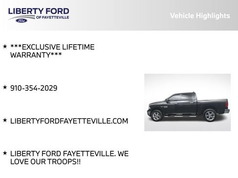 Used 2016 RAM 1500 Big Horn AWD/4WD image 5