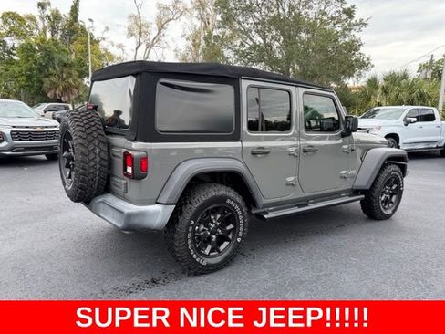 Used 2021 Jeep Wrangler Unlimited Sport AWD/4WD image 6