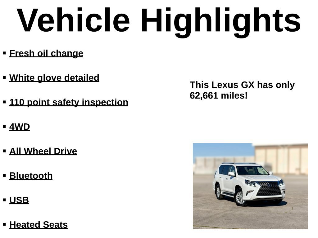 Used 2021 Lexus GX 460 Premium w/ Premium Package AWD/4WD image 30
