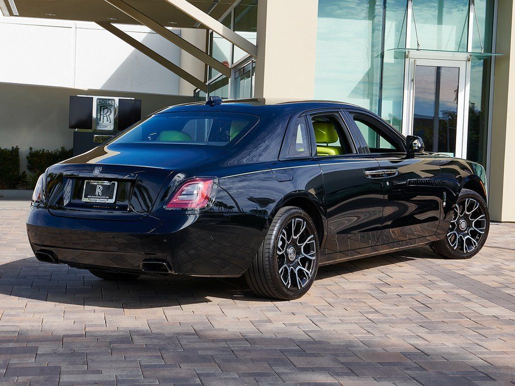 Certified 2023 Rolls-Royce Ghost Black Badge w/ Black Badge Ghost Package AWD/4WD image 2