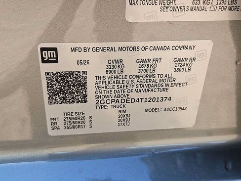 New 2026 Chevrolet Silverado 1500 RST w/ All Star Edition Plus RWD image 25