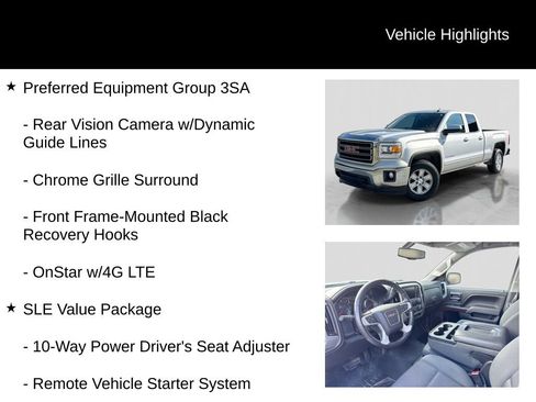 Used 2015 GMC Sierra 1500 SLE w/ SLE Value Package AWD/4WD image 21