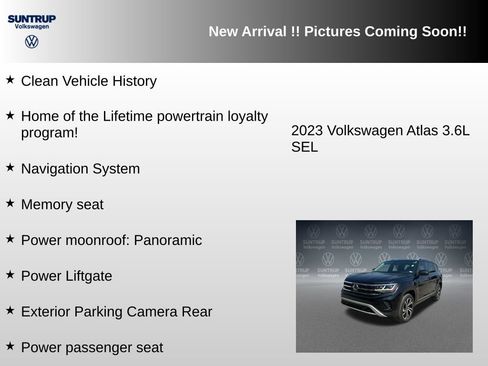 Used 2023 Volkswagen Atlas SEL AWD/4WD image 6