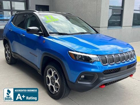 Used 2022 Jeep Compass Trailhawk w/ Trailhawk Elite Group AWD/4WD image 7