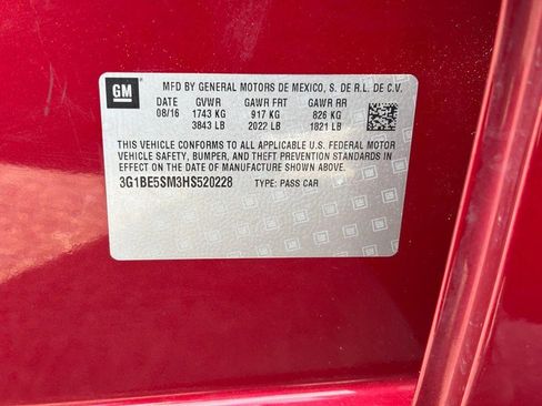 Used 2017 Chevrolet Cruze LT w/ Convenience Package image 23