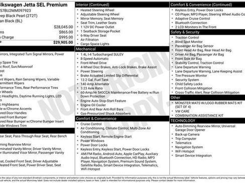 Used 2021 Volkswagen Jetta SEL Premium image 34