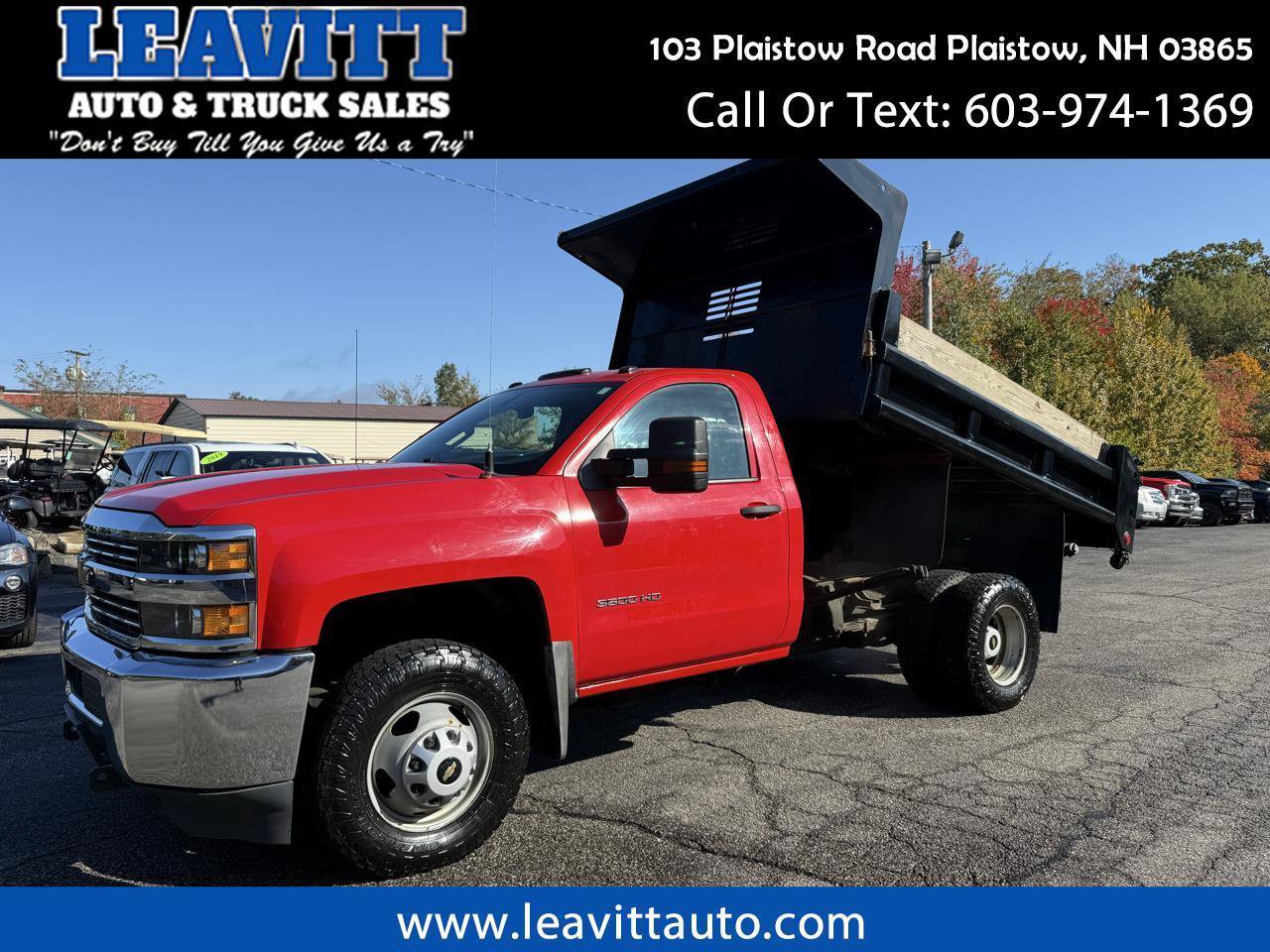 Used 2017 Chevrolet Silverado 3500 W/T w/ WT Convenience Package AWD/4WD image 1
