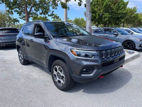 Used 2022 Jeep Compass Trailhawk w/ Trailhawk Elite Group AWD/4WD image 1