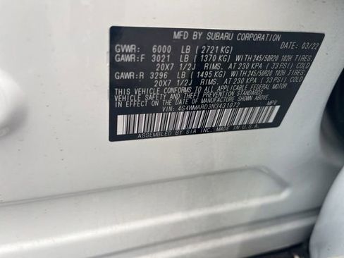 Used 2022 Subaru Ascent Touring AWD/4WD image 21