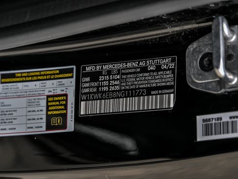 Used 2022 Mercedes-Benz C 43 AMG 4MATIC Cabriolet image 55