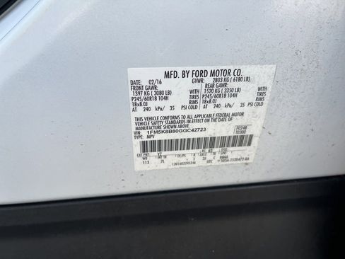 Used 2016 Ford Explorer 4WD image 24