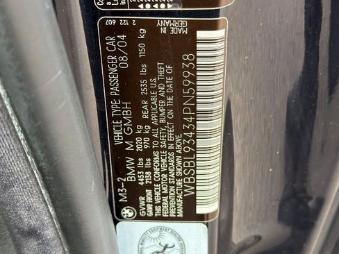 Used 2004 BMW M3 Coupe RWD image 25
