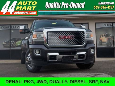 Used 2016 GMC Sierra 3500 Denali w/ Duramax Plus Package AWD/4WD image 1