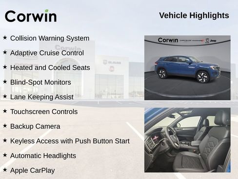 Used 2026 Volkswagen Atlas Cross Sport SE FWD image 11